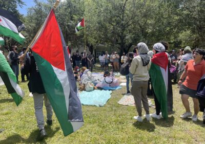 USF encampment protesters call for charges to be dropped