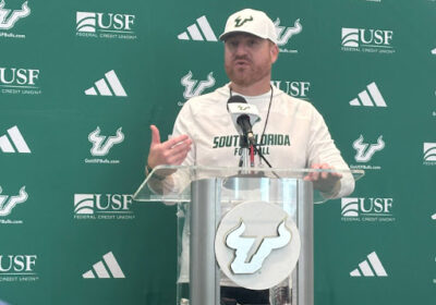 USF’s Byrum Brown improving after early fourth quarter exit against Miami