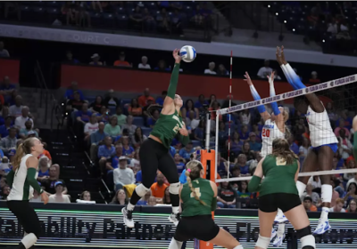 USF volleyball nabs highest-ranked program win in Gator Tournament