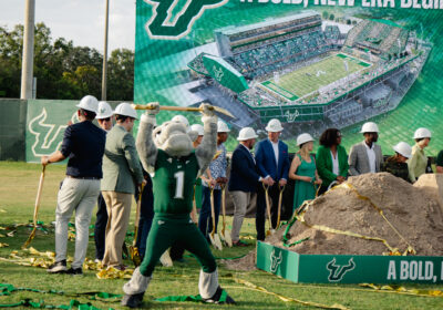 PHOTOS: USF’s stadium groundbreaking ceremony